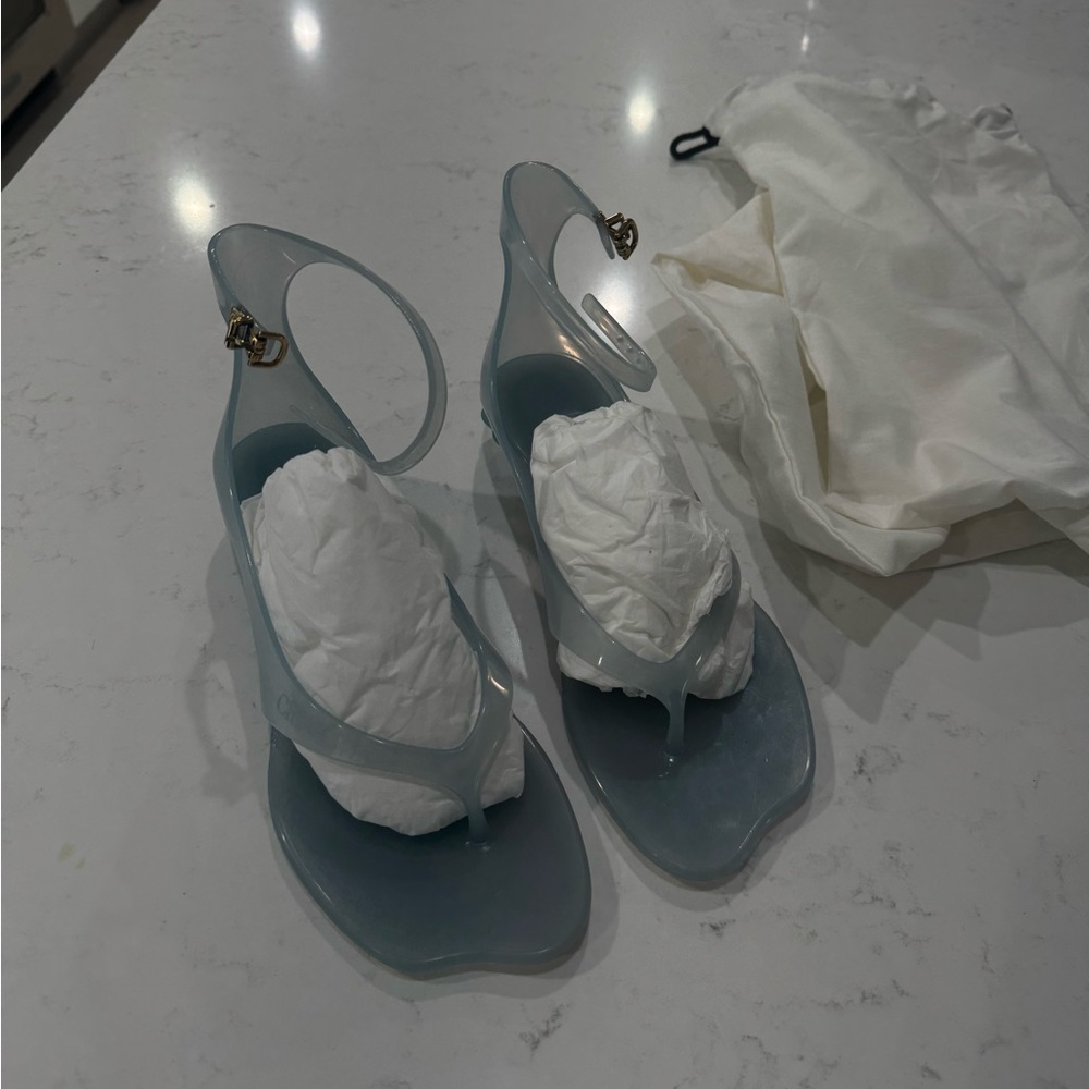 Chloe Jelly Thong Sandals